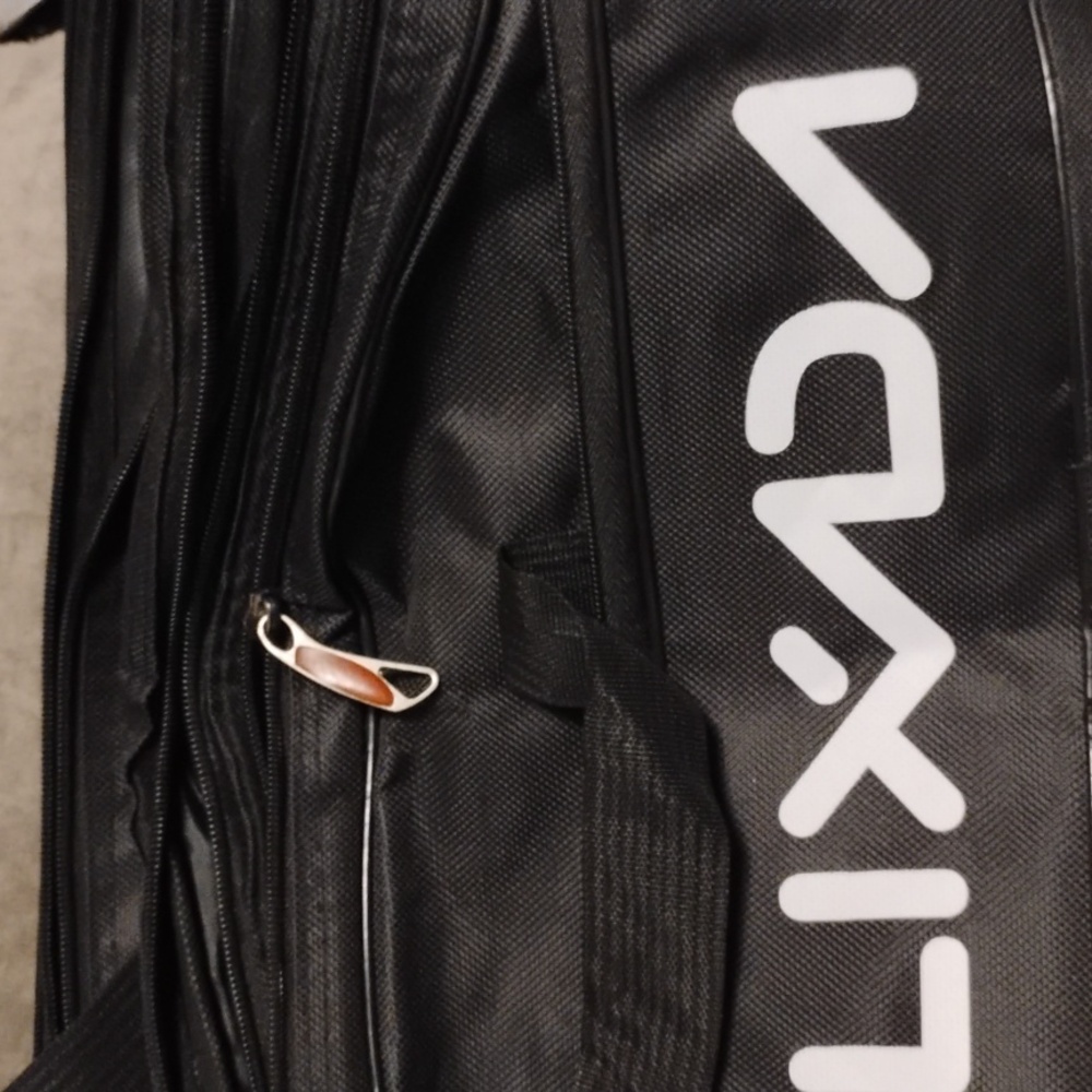 5/$20 *NEW* Lixada 3 Layer 150cm Black Fishing Rod carry case w/2 front pockets - Picture 6 of 7